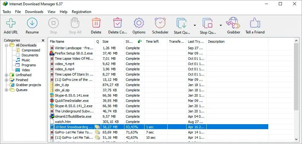Internet Download Manager Completa Versión