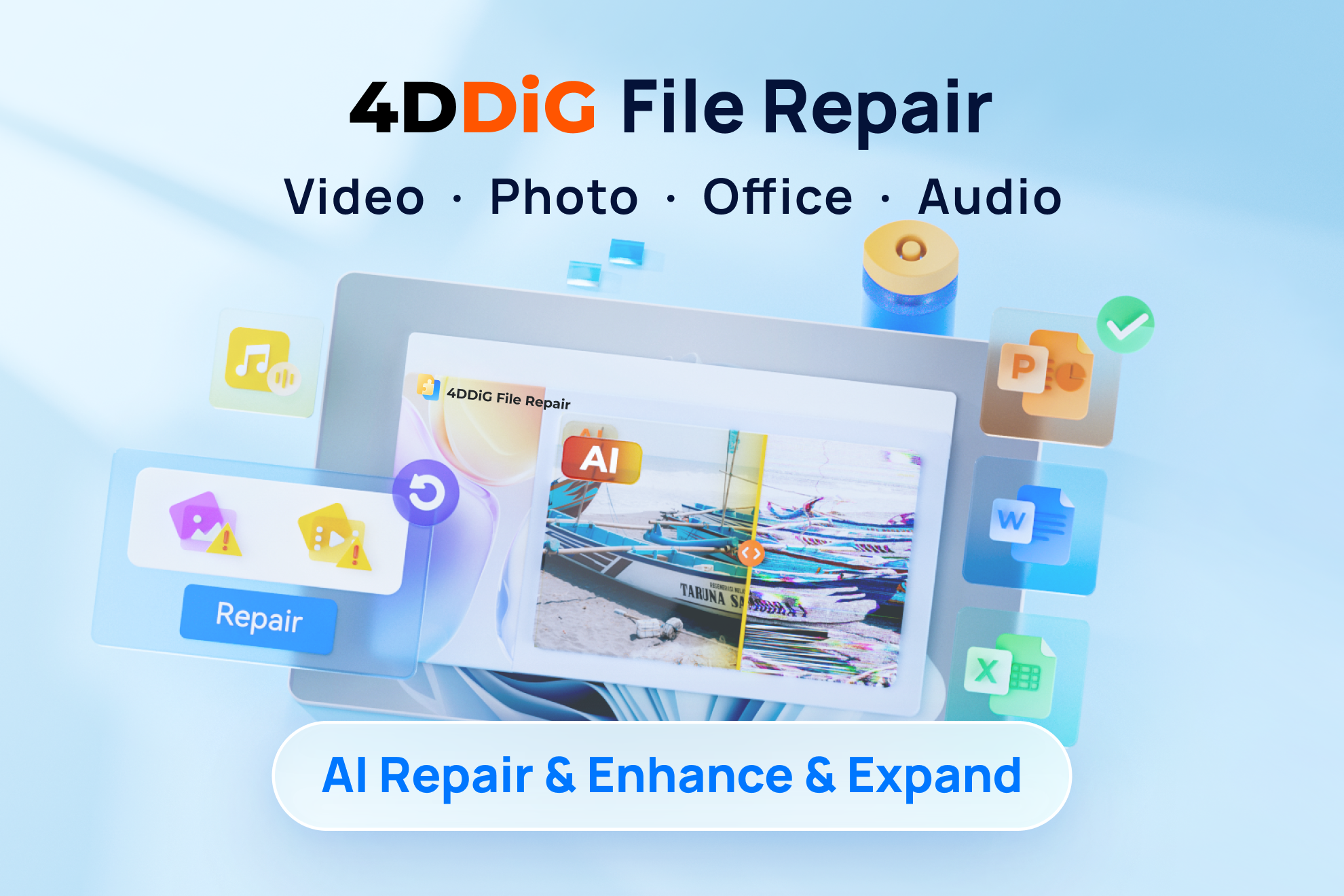 4DDiG File Repair Full Descargar