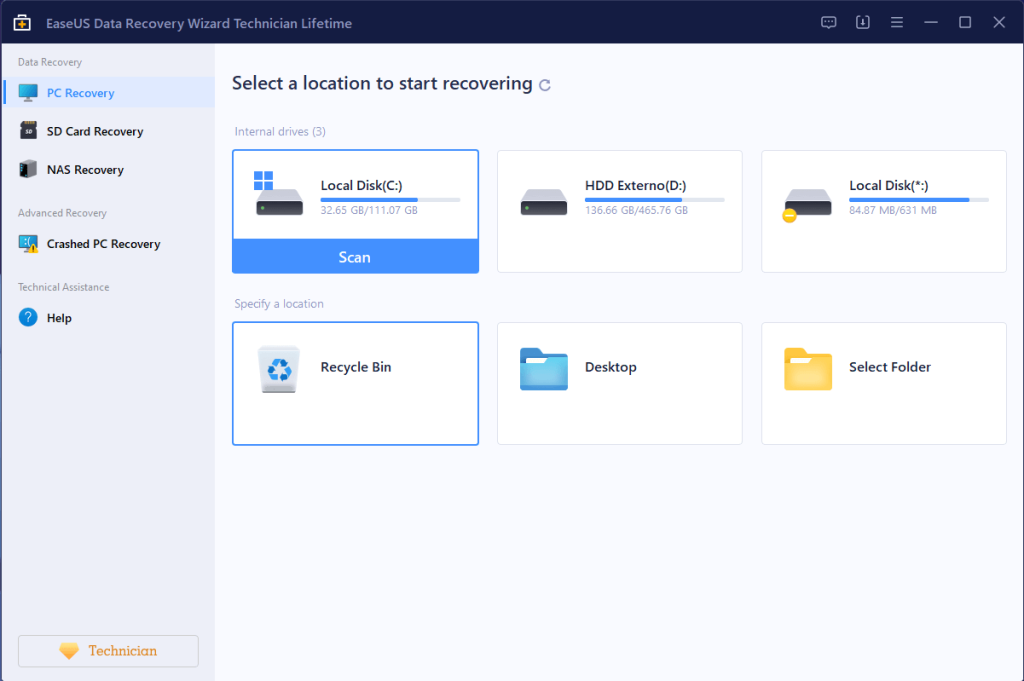 EaseUS Data Recovery Wizard Full Mega