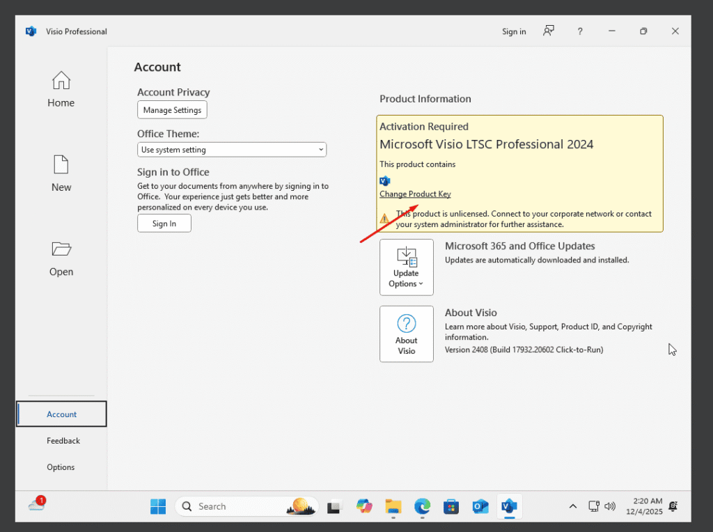 Microsoft Visio 2024