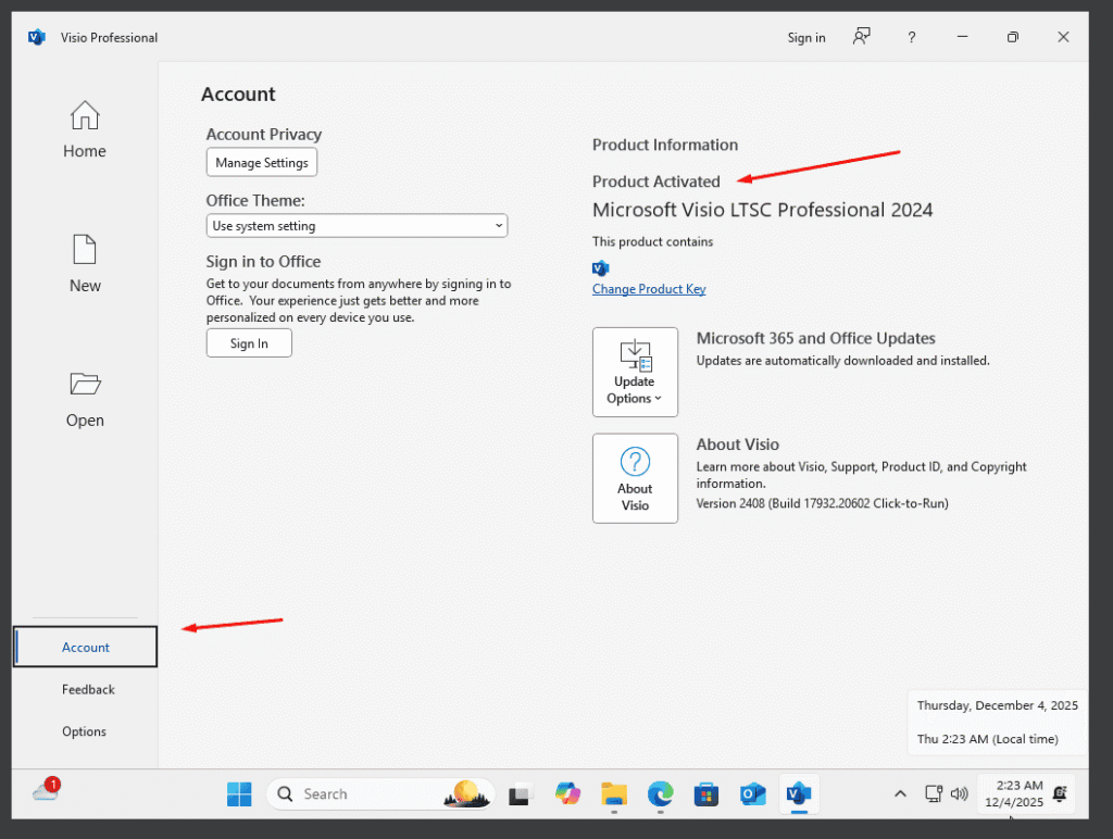 Microsoft Visio 2024 Descargar Gratis