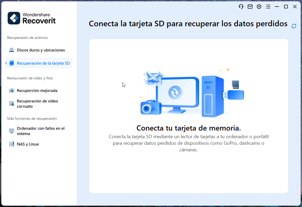 Wondershare Recoverit SD Card