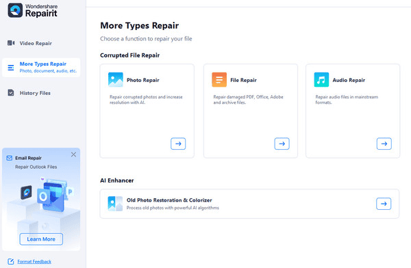 Wondershare Repairit Gratis