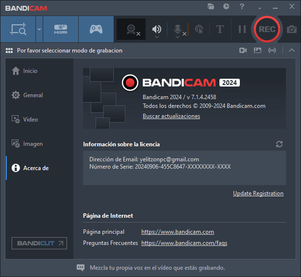 Bandicam Artista Pirata