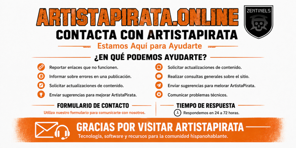 Contacta Artista Pirata