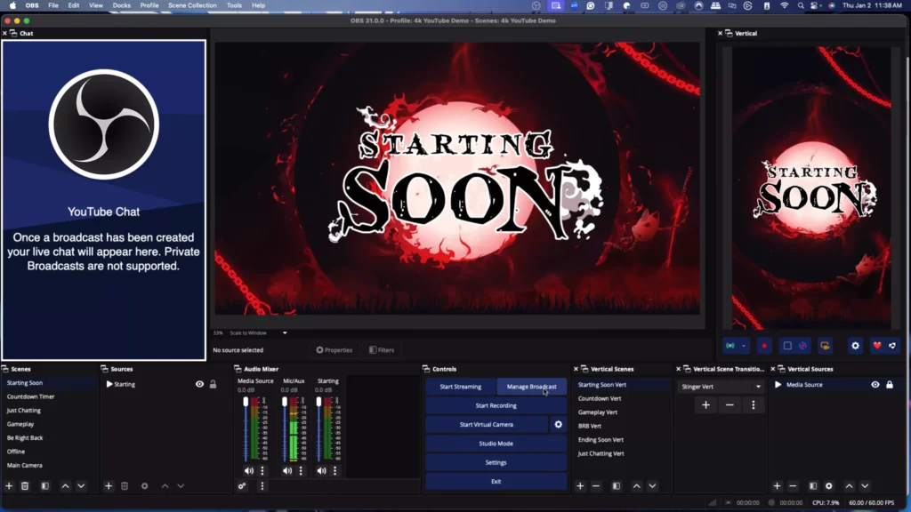 OBS Studio Full Versión